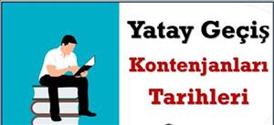 2026-2027 Eğitim Öğretim Yılı Güz Yarıyılı Yatay Geçiş Duyurusu